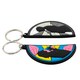 image 2 of Wednesday ´Friendship´ PVC Keyring Set (Pack of 2) - Multicoloured - 65mm x 35mm x 5mm