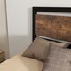 image 9 of HOMCOM Single Size Metal Bed Frame w/ Headboard & Footboard, 97x195x103cm
