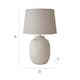 image 7 of ValueLights Harrison Tapered Lamp Shade Grey Geometric Ribbed Pattern Gloss Large Table Lamp | Grey