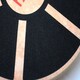 image 3 of WOODEN WOBBLE BALANCE BOARD Black | One Size