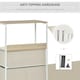 image 5 of HOMCOM 4 Drawer Storage Chest Unit Home with Shelves Home Living Bedroom