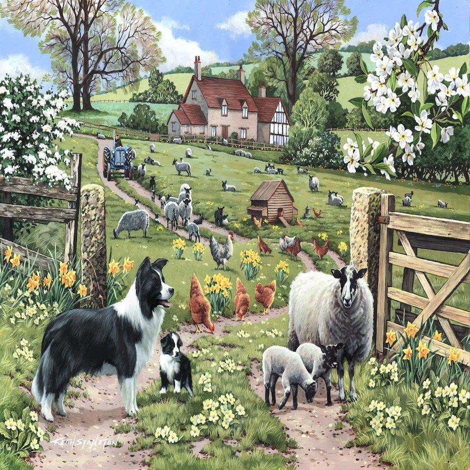 image 1 of Early Learning 1000 Piece Jigsaw Puzzle