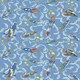image 1 of Cath Kidston Rockets Blue Wallpaper