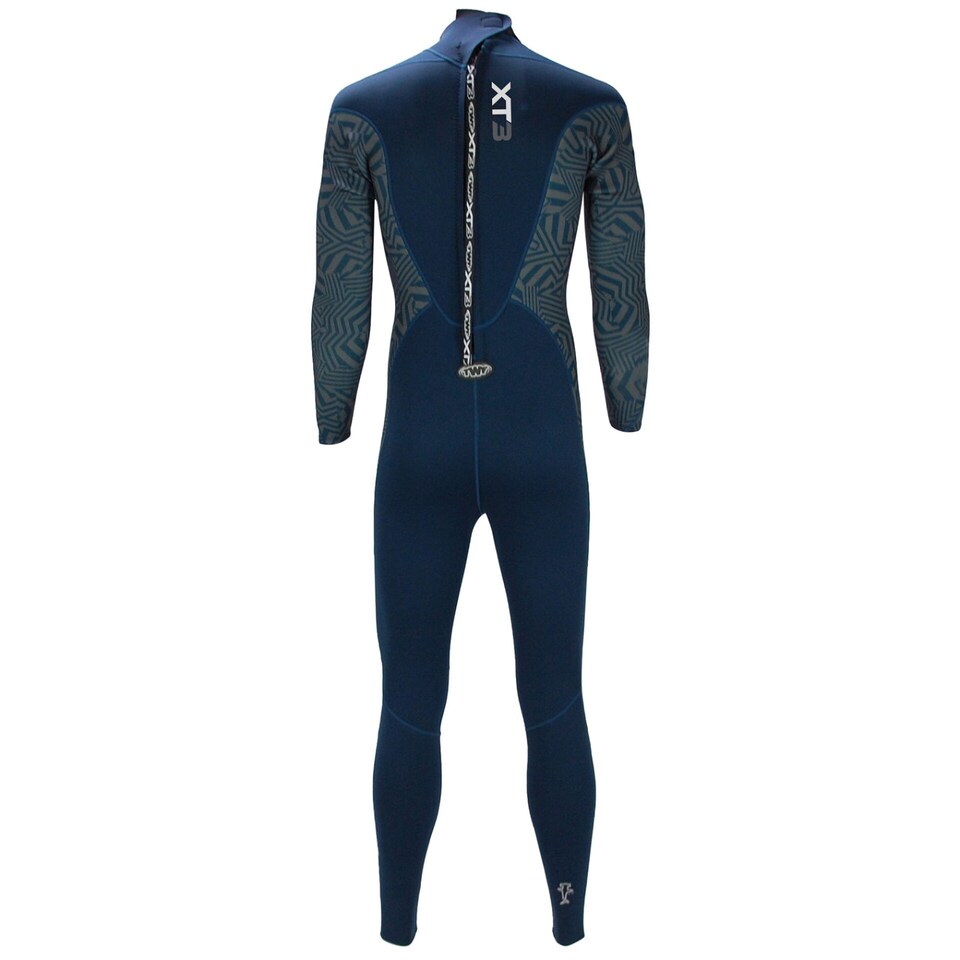image 1 of Mens XT3  3mm Wetsuit - Black/Blue