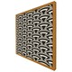 image 1 of Geometric arches (Picture Frame) Brown | Oak | XS
