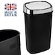 image 2 of Dihl 50L Sensor Bin Black / Chrome Black | 50