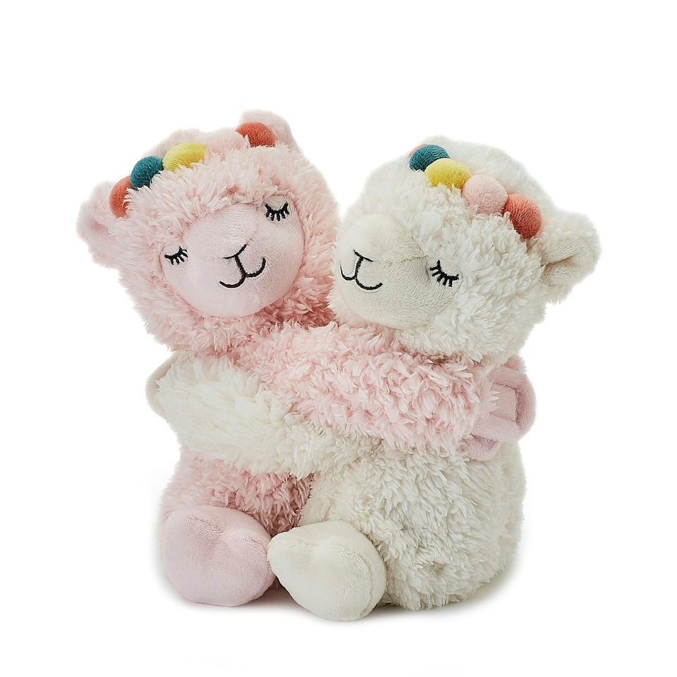 image 1 of Warmies Warm Hugs Llamas Microwavable Soft Toy