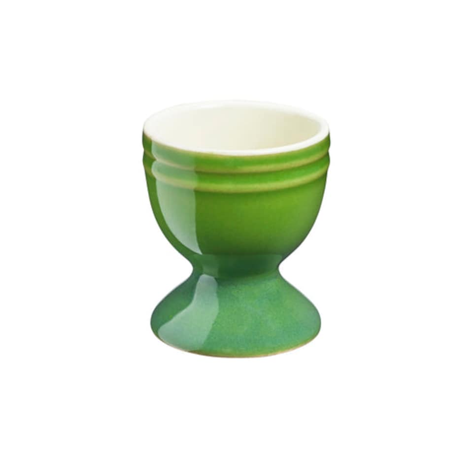image 1 of Cooks Professional 4 Piece Egg Cup Set - Dishwasher Safe Stoneware | Green | Green | 4