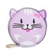 image 1 of boppi Tiny Trekker Keychain Pouch - PURPLE CAT