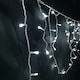 image 2 of 460 LED 11.5m Premier Christmas Outdoor 8 Function Icicle Lights Cool White