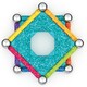 image 2 of Geomag Recycled Magnetic Glitter Panels 22 Pieces