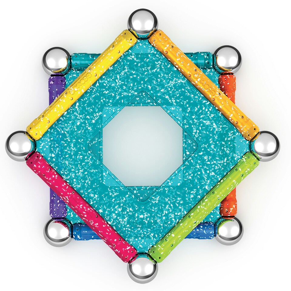image 1 of Geomag Recycled Magnetic Glitter Panels 22 Pieces