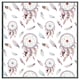 image 3 of Dreamcatcher and feather pattern (Picutre Frame) Black | XL