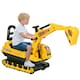 image 6 of HOMCOM Ride On Excavator Toy Tractors Digger Movable Walker Construction Truck