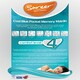 image 4 of Sareer Cool Blue Pocket Sprung Memory Foam Mattress 4FT White | Small Double