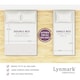 image 2 of Lynmark® Incontinence Bed Pads Non Slip - Washable, Absorbs 2L, 135 x 85cm White | 1 pack | Double