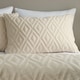 image 2 of Jacob Geo Soft Touch Duvet Cover Set | Cream | Natural | Single