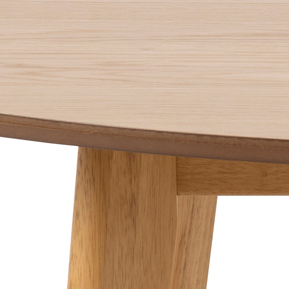 image 1 of Roxby Round Dining Table in Oak 140x76cm