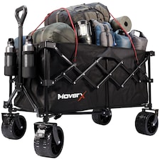 MoverX 200L/150kg Premium Camping Trolley / Festival Wagon