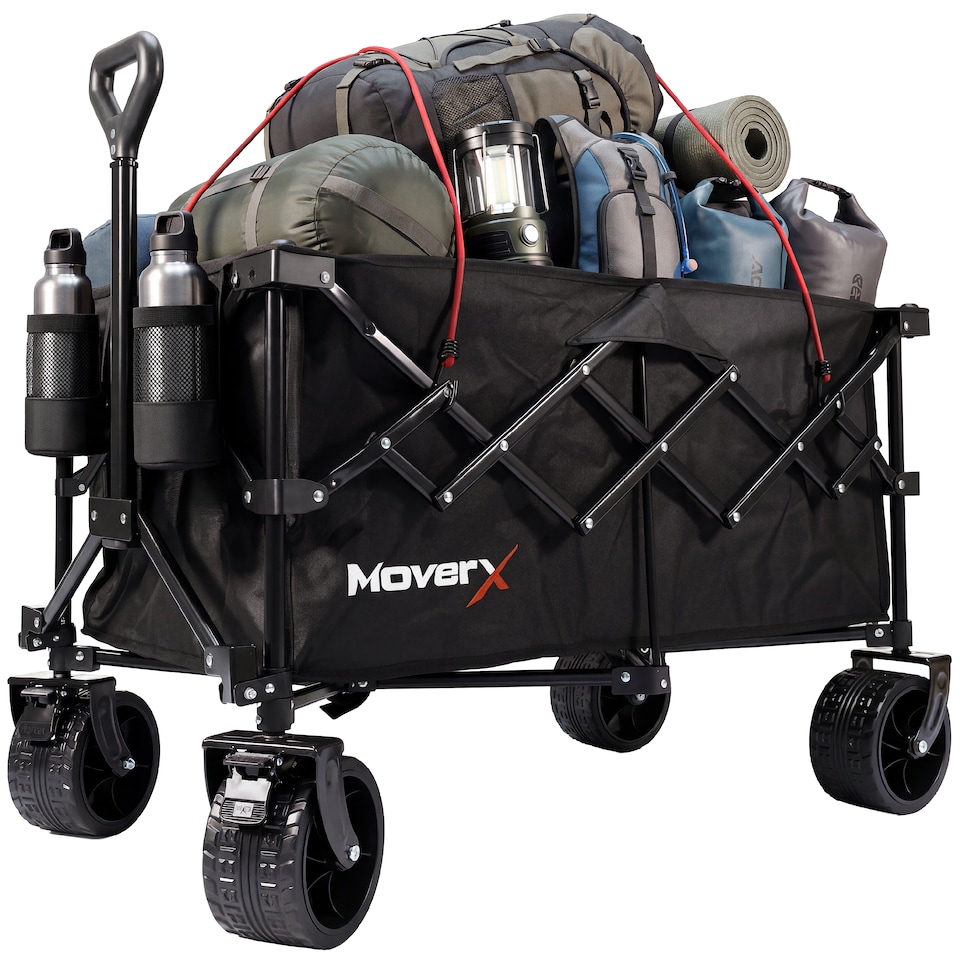 image 1 of MoverX 200L/150kg Premium Camping Trolley / Festival Wagon