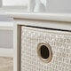 image 6 of Chest Of Drawers Wooden Hallway Storage Home Organiser Fully Assembled | White