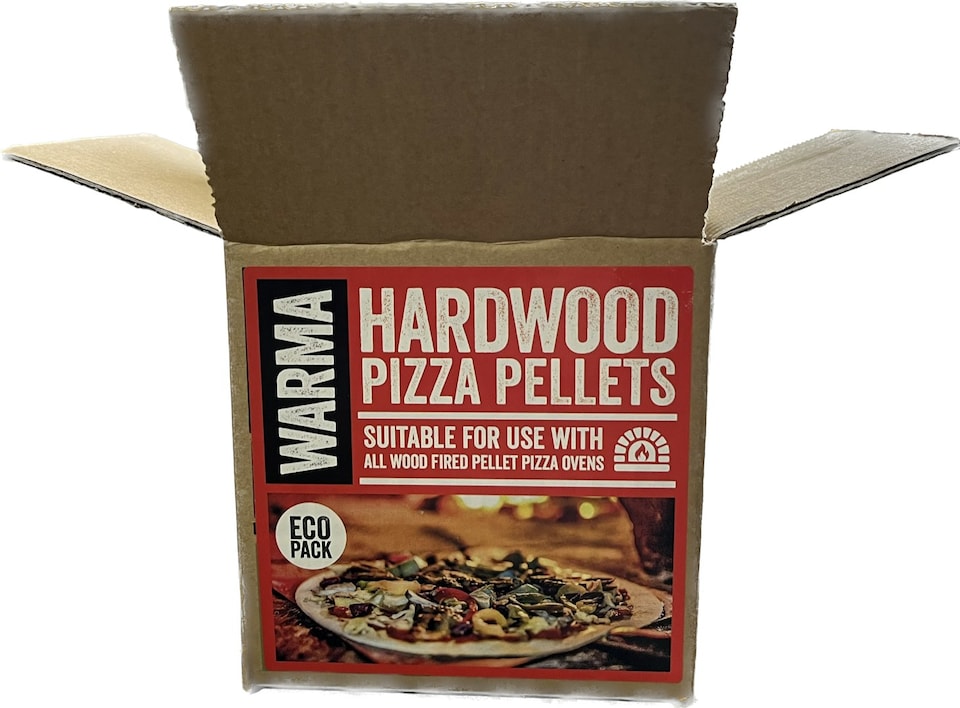 image 1 of Warma Pizza Oven Wood Pellets - 4 x 2.5kg Boxes