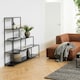 image 4 of Seaford Bookcase with 4 Shelves and 1 Drawer in Black
