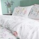 image 10 of Catherine Lansfield Emilia White Duvet Cover Set White | King