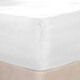 image 1 of OHS Soft Microfibre Plain 30cm Deep Fitted Bed Sheet, King - White