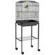 image 1 of PawHut Bird Cage for Budgie Finch Canary Parakeet W/ Stand Tray Black