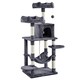 image 1 of Yaheetech 149 cm Multilevel Cat Tree with Plush Perch Dark Grey