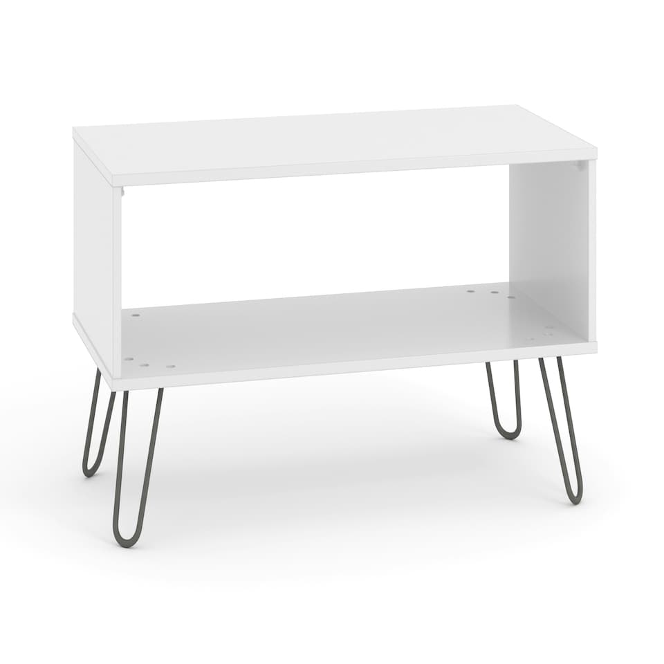 image 1 of Core Products Augusta White Open Coffee Table H91.0cm x H46.6cm x D45.0cm White
