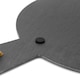 image 5 of Argon Tableware Round Slate Serving Paddle - 34cm Grey