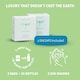 image 4 of SNOAP Dispenser (White) with wall mount and 2 Soaps