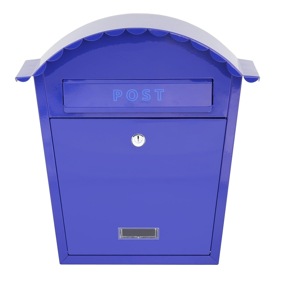 image 1 of EMtronics Wall Mountable Post Box - Midnight Blue | Blue