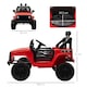 image 7 of HOMCOM 12V Kids Electric Ride On Car Truck Off-road Toy W/ Remote Control Red