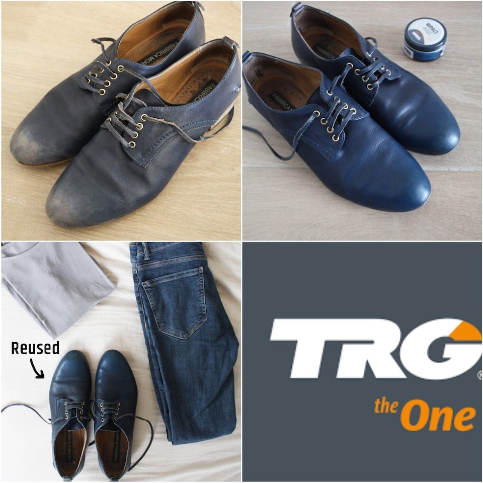 image 1 of TRG Shoe Cream - Polish and Leather Care for Shoes, Boots and Footwear 50ml | Brown | Oak