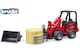 image 1 of Bruder Sch ffer Compact loader 2630 with bale gripper 1 round bale Construction Loader Model
