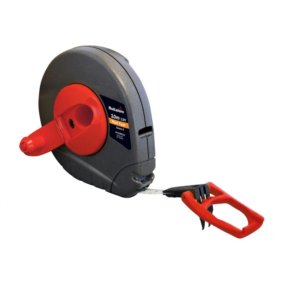 Hultafors Pt10me Satellite Tape 10m/33ft (width 10mm) - Multi Colour - One Size