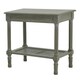 image 1 of The Serene Rattan Collection Side Table - Wood - L40 x W60 x H60 cm - Grey Grey