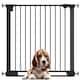 image 1 of Bettacare SafeStep Dog Gate, Black, 89cm - 96cm, Extra Low Walkthough, 74cm Extra Wide Doorway, One Piece Extra Wide Pet Gate