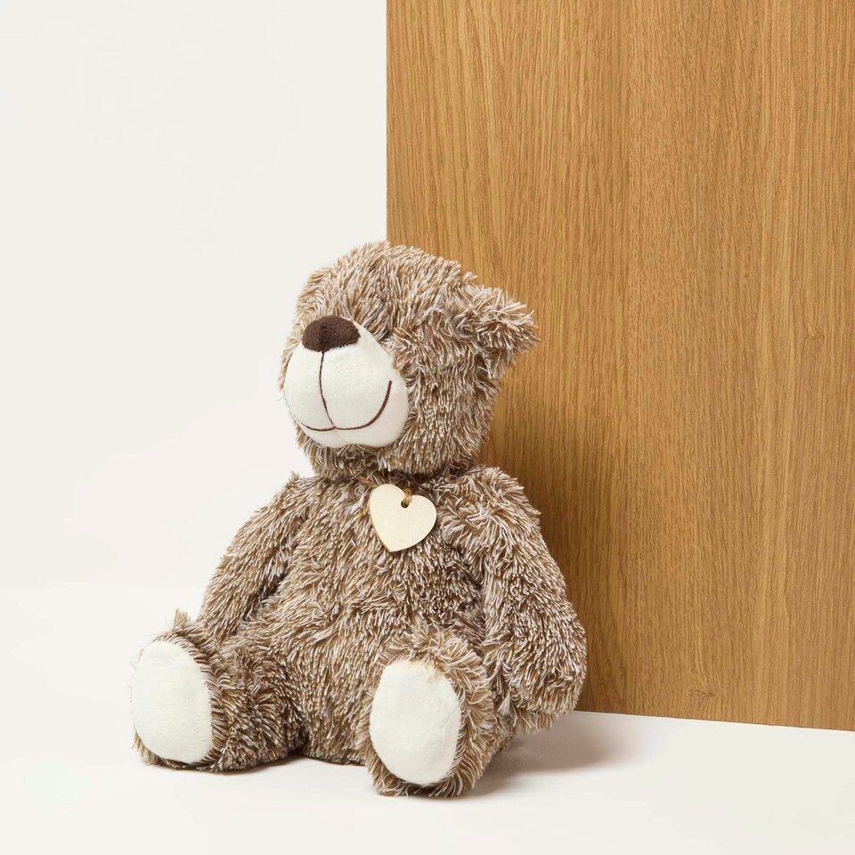 image 1 of Homescapes Teddy Bear Doorstop - Set of 2 - Animal Door Stops