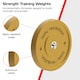 image 4 of Body Revolution Olympic Bumper Plates Colour 15kg pair