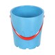 image 1 of Something Different Bucket Ceramic Mug & Spoon Set - Blue/Red - One Size