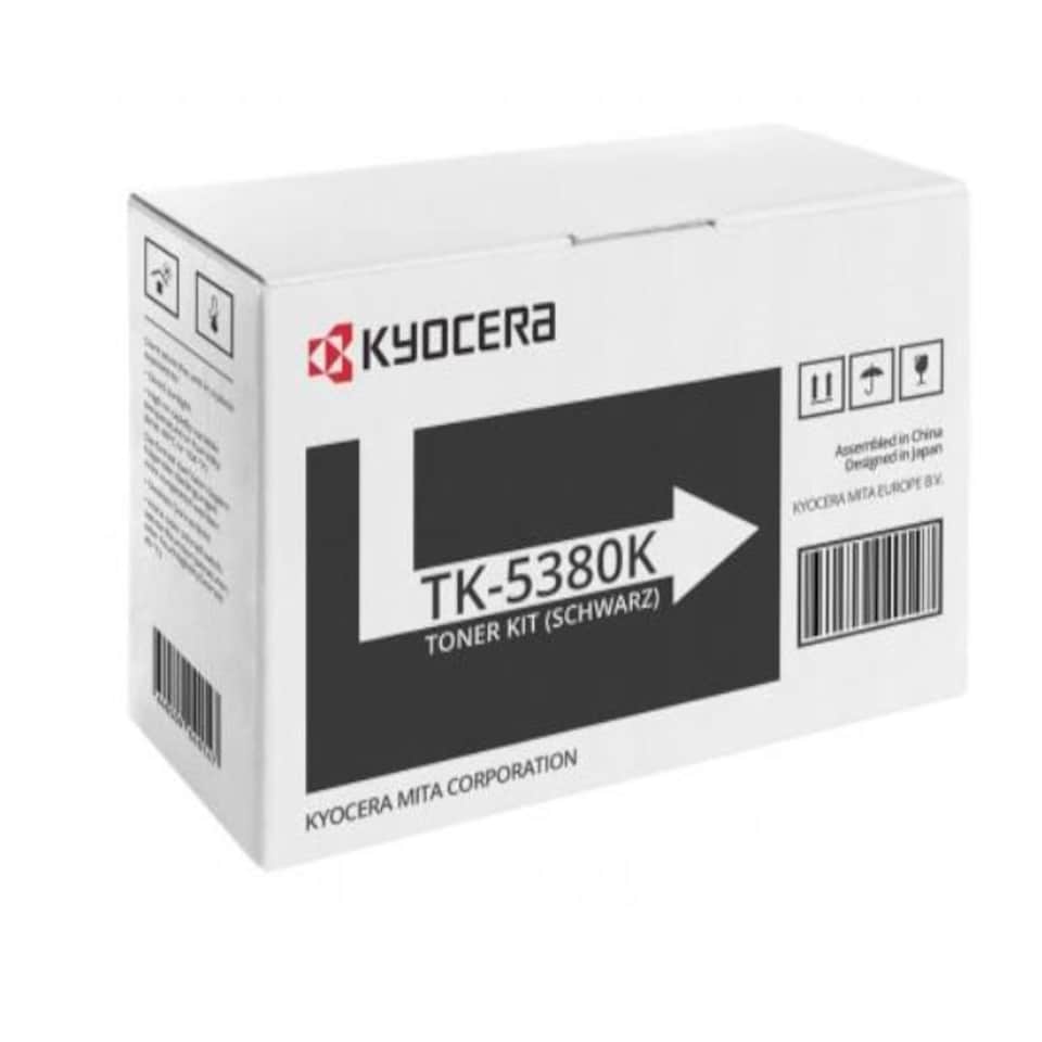 Kyocera TK5380K Black Standard Capacity Toner Cartridge 13K pages - 1T02Z00NL0 N/A