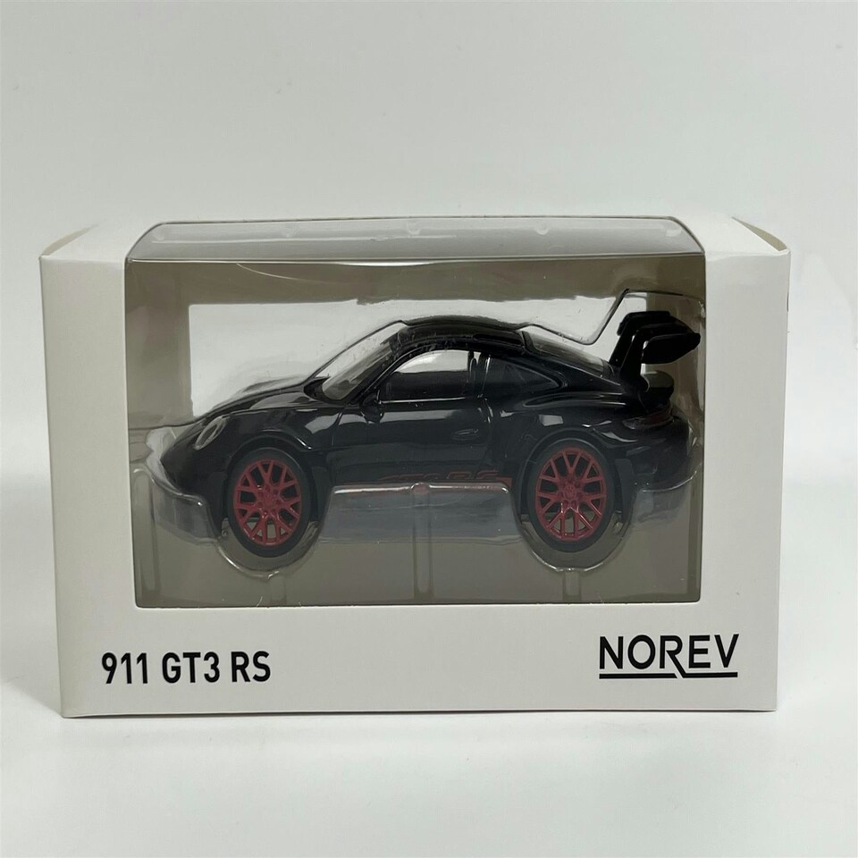 image 1 of Porsche 911 GT3 RS Black 2022 1:43 Scale Norev NV750062