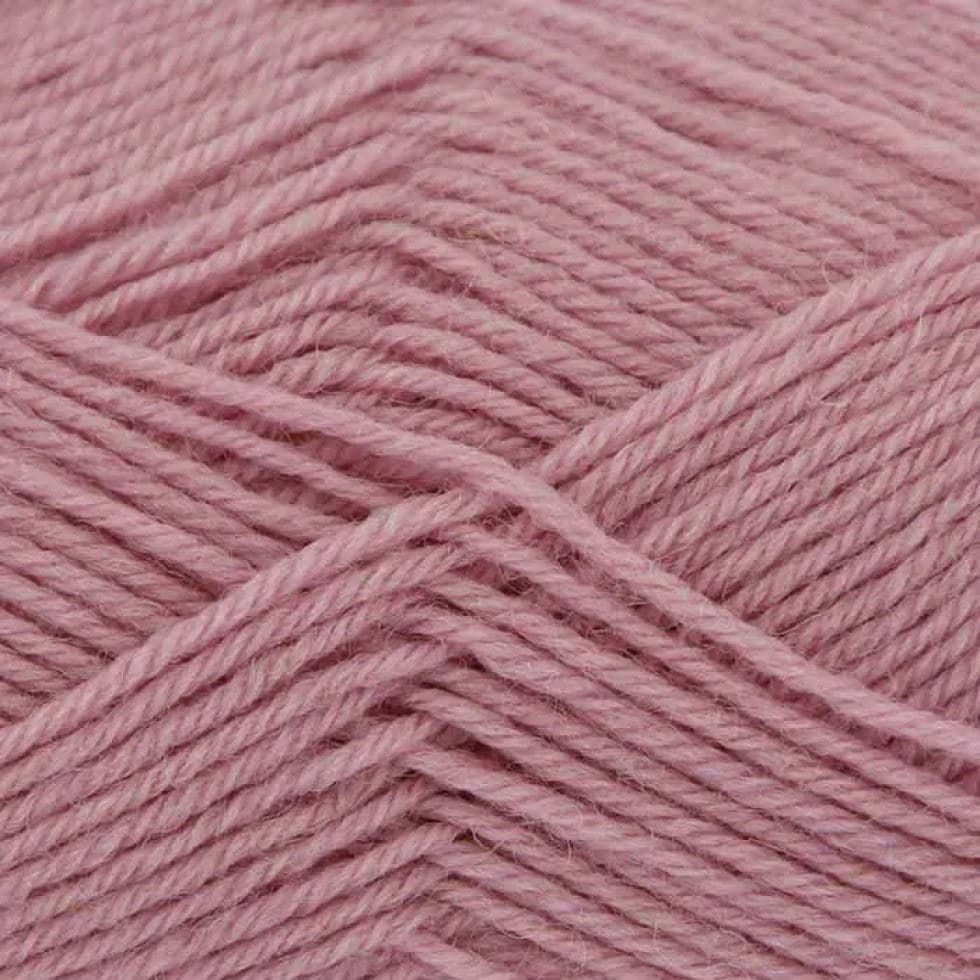 King Cole Pink Merino Blend 4 Ply Yarn (Value Pack 12 x 50g Balls) For Crochet, Knitting - 180m per ball
