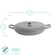 image 3 of Argon Tableware Cast Iron Shallow Casserole Dish - Hob to Oven - 2.3 Litre - Slate Grey Grey