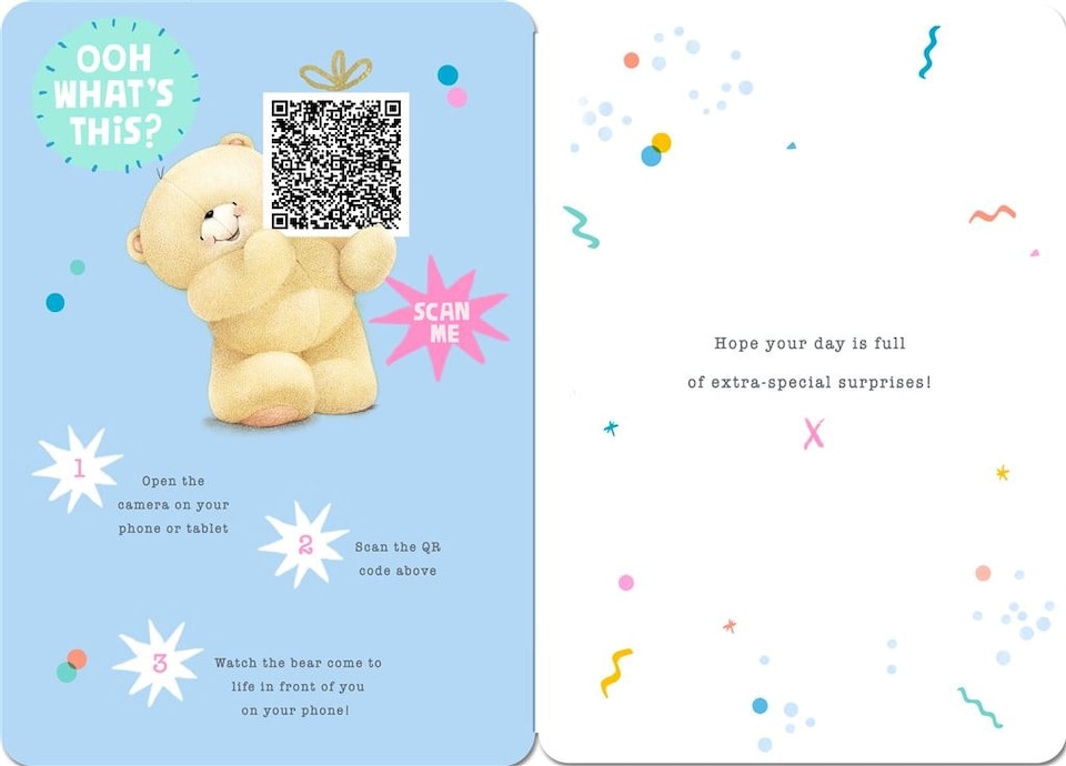 image 1 of Cheer Hip Hip Hooray! Forever Friends Birthday Card