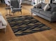 image 2 of Gold Geometreic Lines Rug | Multi